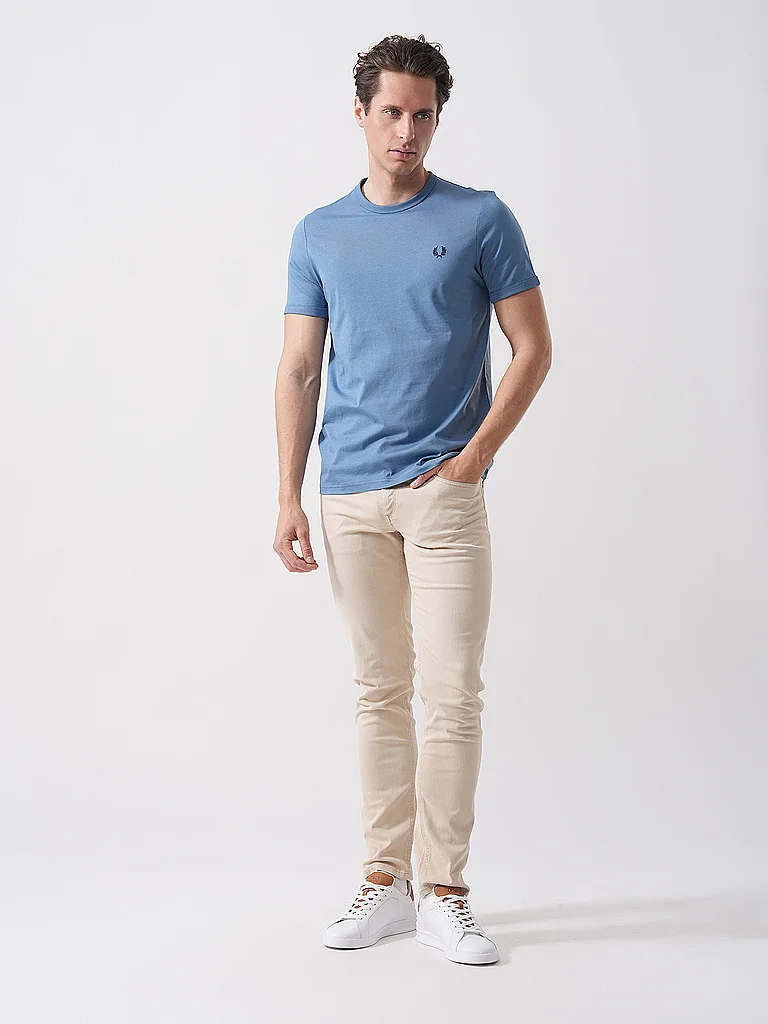 Fred Perry T-Shirt Bleu XXL 4
